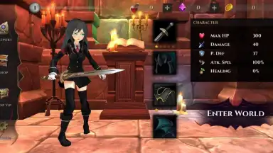Captura de tela de School Girl in Dungeon 1
