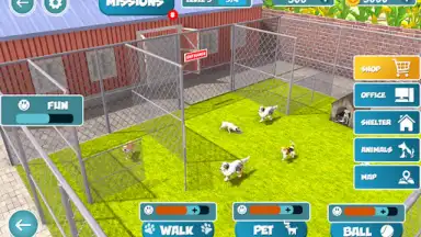 Captura de tela de My Pet Animal Shelter World 2