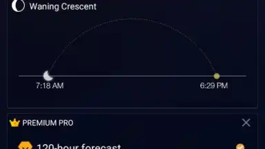 Captura de tela de Local Weather Widget 15