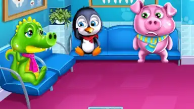 Captura de tela de Pet Doctor Kids Dentist Game 5