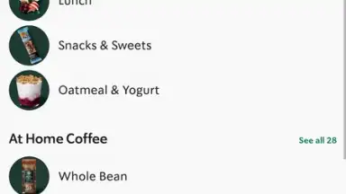 Captura de tela de Starbucks 19