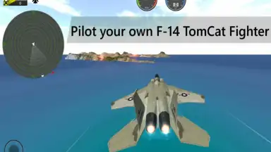 Captura de tela de F14 Fighter Jet 3D Simulator 2