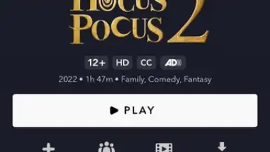 Captura de tela de Disney+ 2
