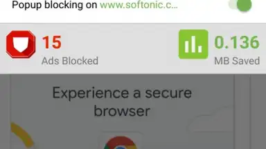Captura de tela de Free Adblocker Browser 5