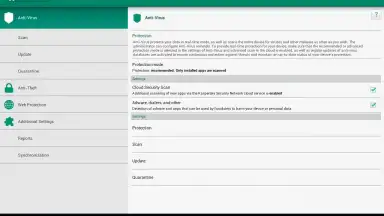 Captura de tela de Kaspersky Endpoint Security 6