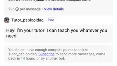 Captura de tela de Poe - Fast AI Chat 19