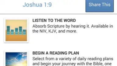 Captura de tela de Bible Gateway 8