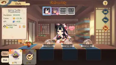 Captura de tela de Yokai Kitchen 2