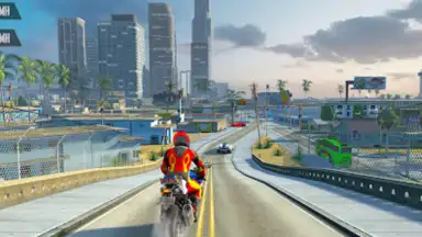 Captura de tela de GT Motorbike Games Racing 3D 14