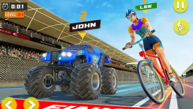 Captura de tela de Bicycle Racing 2