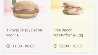 Captura de tela de McDonald's España 4
