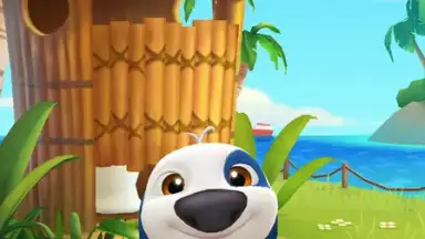 Captura de tela de My Talking Hank: Islands 10