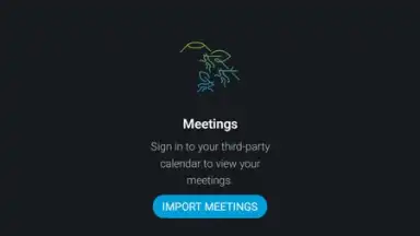 Captura de tela de WebEx Meetings 3
