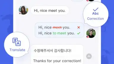 Captura de tela de HelloTalk 1