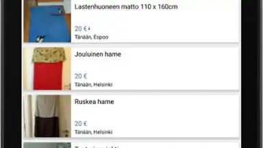 Captura de tela de Tori.fi 1