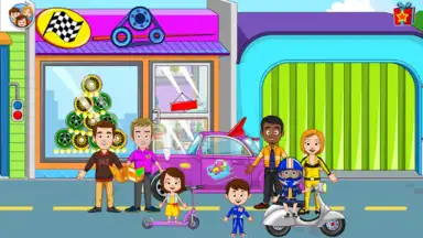 Captura de tela de My Town: Cars 9