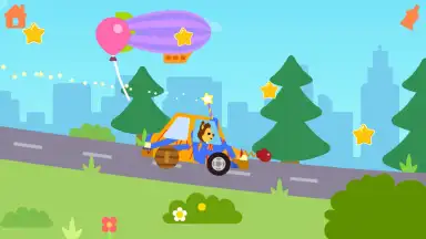 Captura de tela de Car game for kids and toddler 9