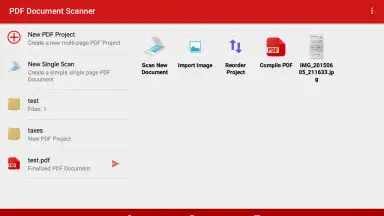Captura de tela de PDF Document Scanner 2