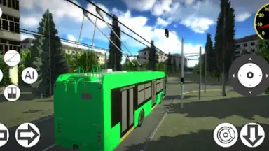 Captura de tela de Micro-Trolleybus Simulator 11