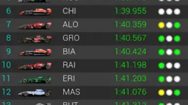 Captura de tela de Official F1 ® App 11