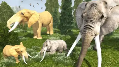 Captura de tela de Wild Elephant Simulator 2