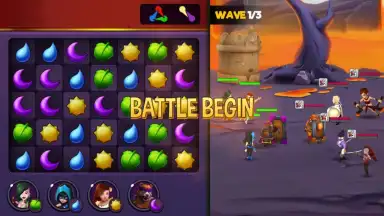 Captura de tela de Kingdom Raids - Puzzle Wars 6