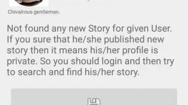 Captura de tela de Story downloader for Instagram 1