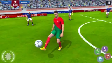Captura de tela de Football Games 2026 Real Kick 2