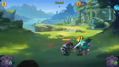 Captura de tela de Tap Heroes: Clicker War 2