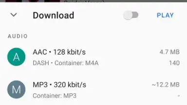 Captura de tela de GetTube - YouTube Downloader 5