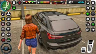 Captura de tela de US Car Driving City Car Game 3