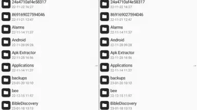 Captura de tela de MT Manager 4