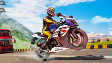 Captura de tela de GT Motorbike Games Racing 3D 2