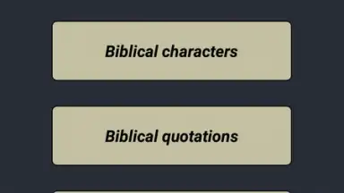 Captura de tela de The bible quiz game 3