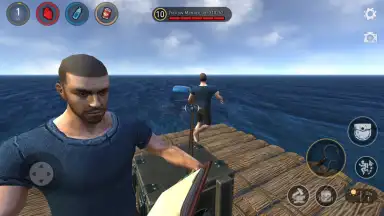 Captura de tela de Raft Survival: Multiplayer 13