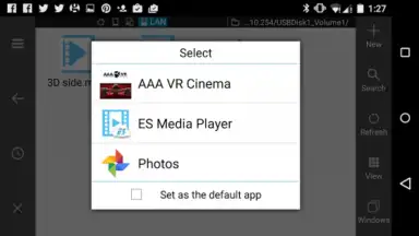 Captura de tela de AAA VR Cinema 3