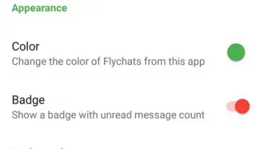 Captura de tela de Flychat 6
