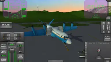 Captura de tela de Turboprop Flight Simulator 3