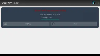 Captura de tela de Greek WPA Finder 3