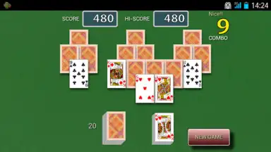 Captura de tela de Tri Peaks Solitaire 3