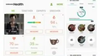 Captura de tela de Samsung Health 4
