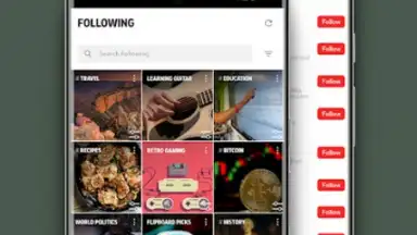 Captura de tela de Flipboard 4