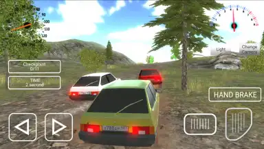 Captura de tela de Russian Car Driver HD 10