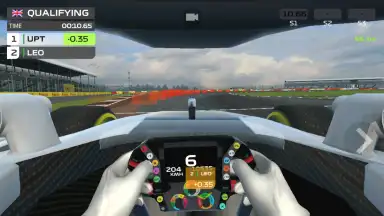 Captura de tela de F1 Mobile Racing 6