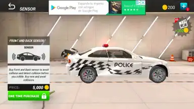 Captura de tela de Police Car Parking Simulator 5