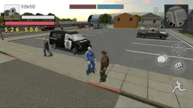 Captura de tela de Police Cop Simulator. Gang War 5