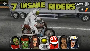 Captura de tela de Highway Rider 4
