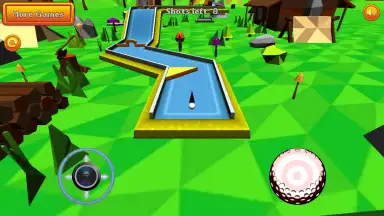 Captura de tela de Mini Golf: Retro 4