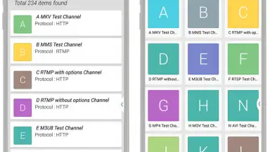 Captura de tela de GSE IPTV 4