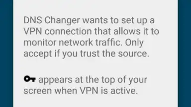 Captura de tela de DNS Changer 4